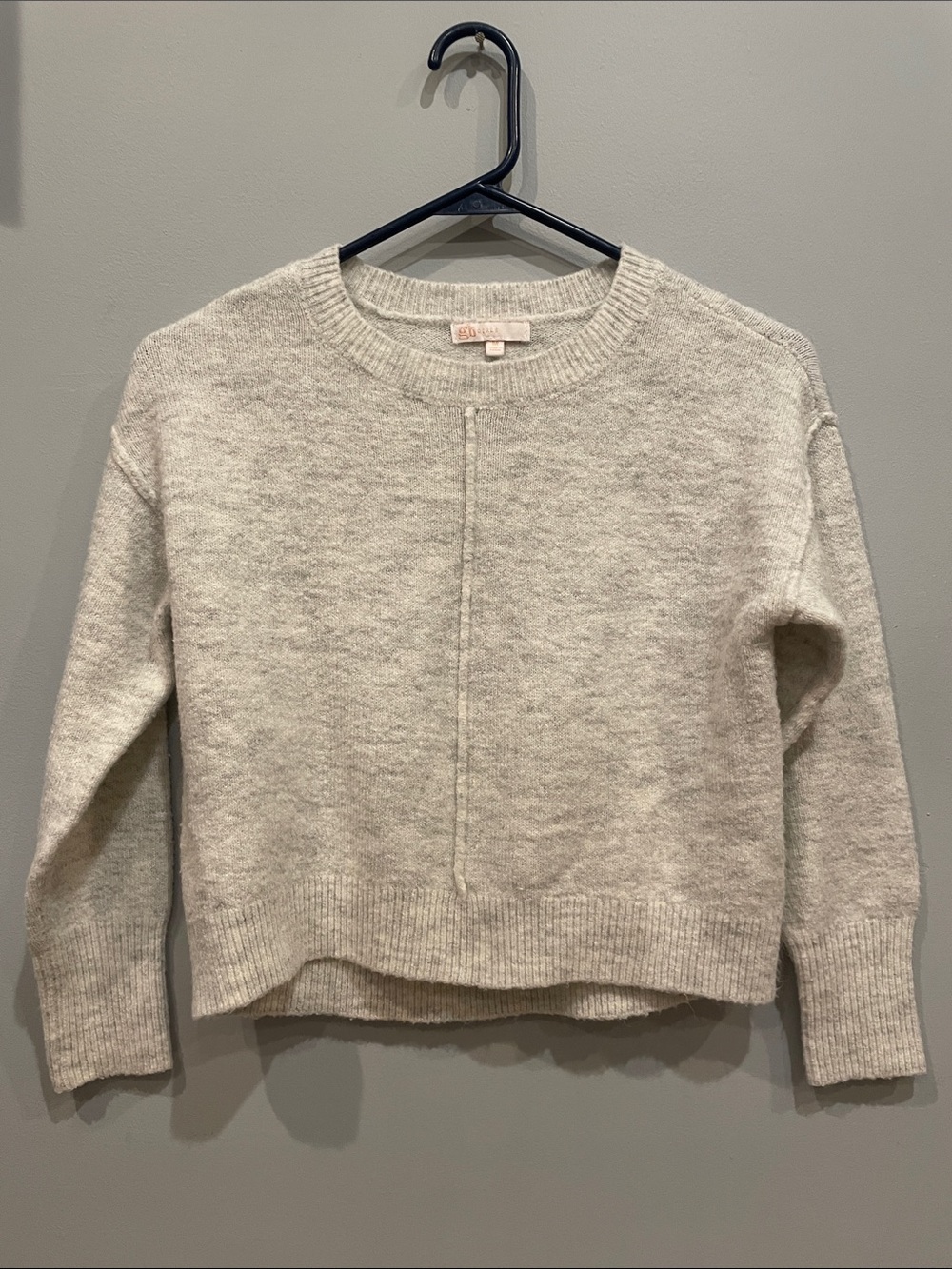 Girls grey sweater medium like new